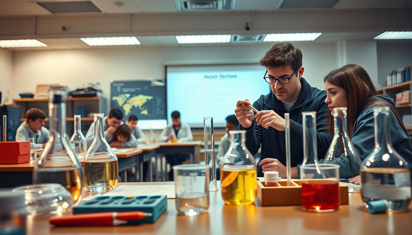 Students and educational resources in a modern learning environment